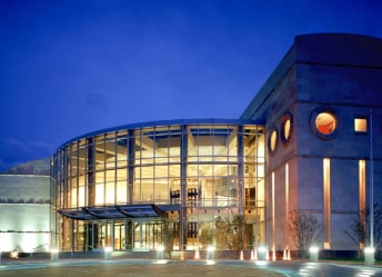 Building at night