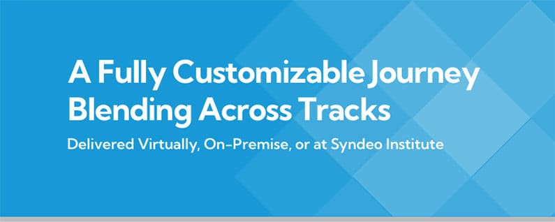 A fully customizable journey blending across tracks